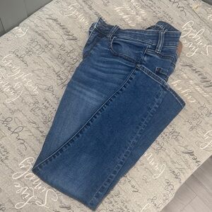 American Eagle Outfitters Deep Blue Skinny Jeans